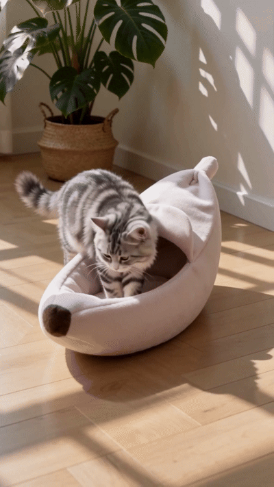 Cozy Banana Pet Cave™